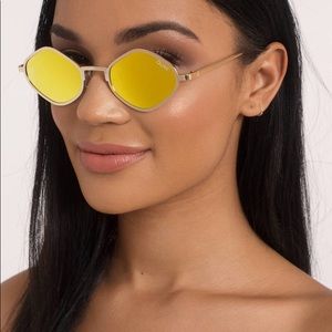 QUAY purple honey sunglasses